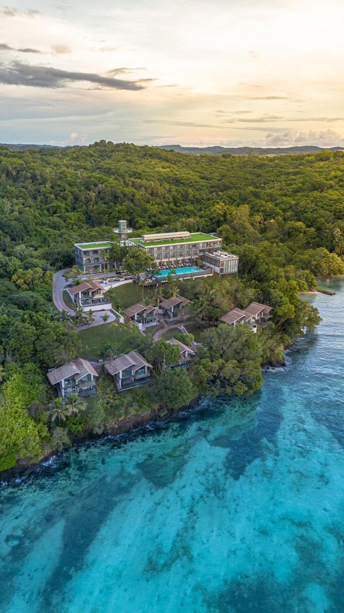 Palau Sunrise Sea View Landison Retreat Hotel Melekeok Exterior foto